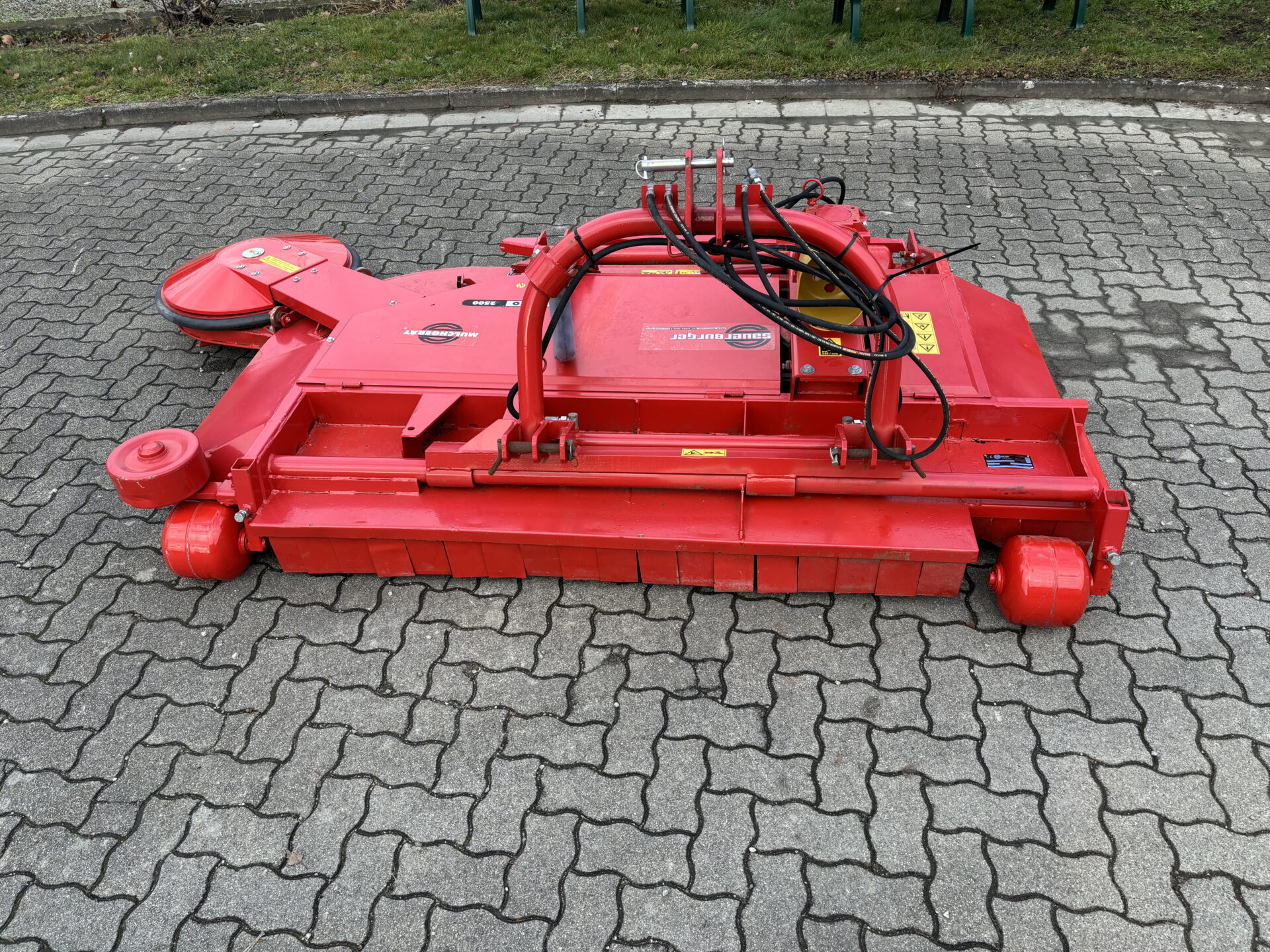 DRACO-Mulcher-Kreiselmulchgerät-Mulchgerät-Sauerburger-Vorführmaschine