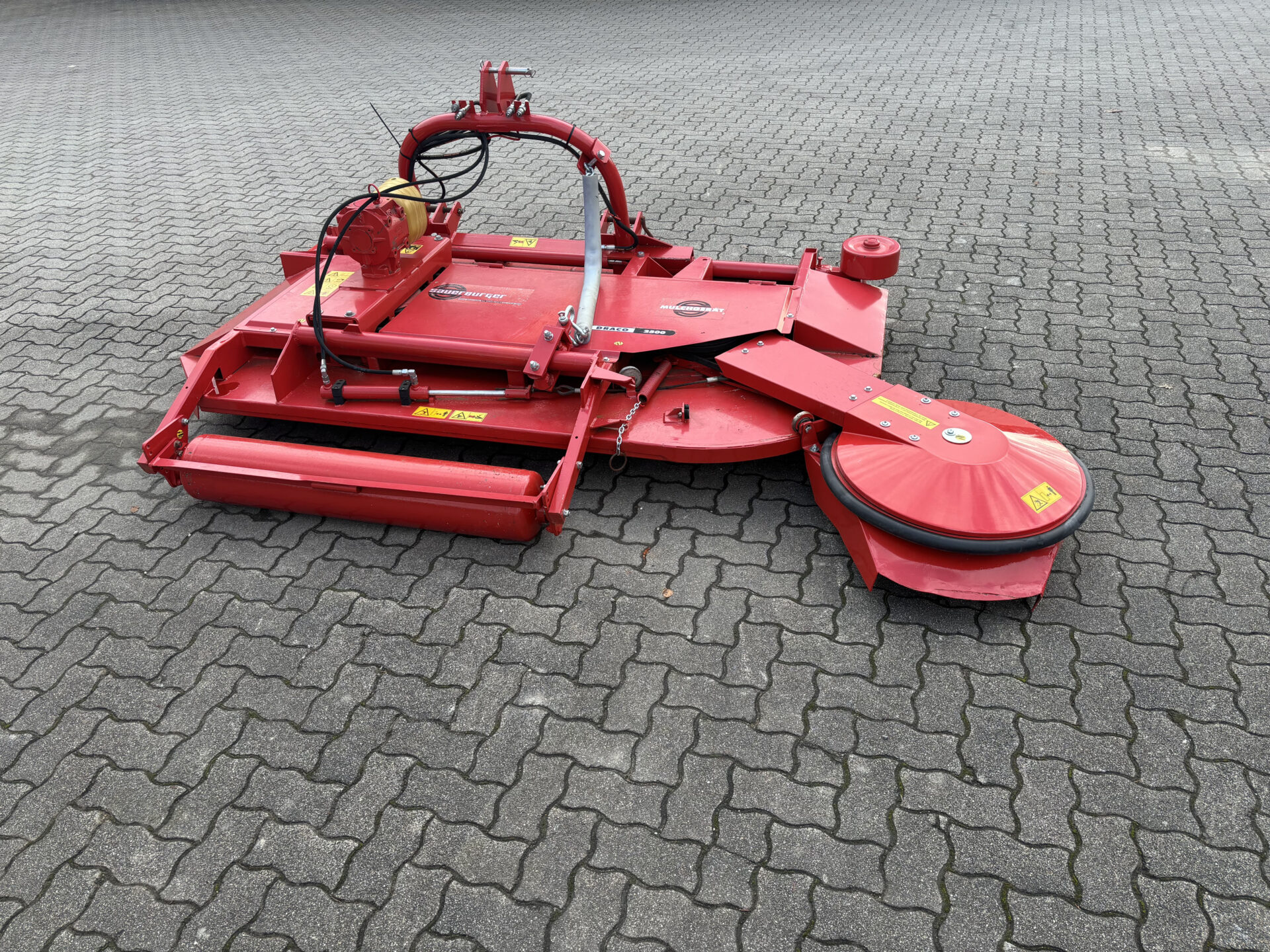 DRACO-Mulcher-Kreiselmulchgerät-Mulchgerät-Sauerburger-Vorführmaschine